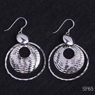 silver disc earrings in Fashion Jewelry