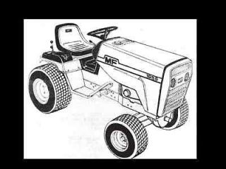 MASSEY FERGUSON MF 1655 MF1655 TRACTOR PARTS MANUAL