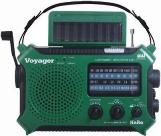 New Katio KA500IP NOAA Weather Radio with AM FM and Shortwave Green 