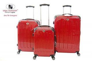   Pc TSA Hardside Rolling Spinner Carry Suitcase Luggage 645