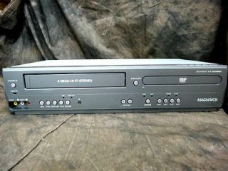 Magnavox DV225MG9 DVD Player 4 Head Hi Fi VCR Progressive Scan Dolby 