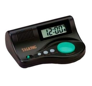 Talking Alarm Clock E Z to Hear & E Z to Set **Great for Low Vision or 