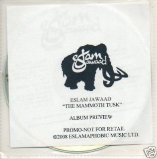 124V) Eslam Jawaad, The Mammoth Tusk preview   DJ CD