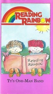TYs ONE MAN BAND Reading Rainbow Mildred Pitts Walter VHS Taj Majal 