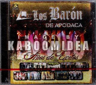 LOS BARON DE APODACA 30 Años De Exitos En Vivo CD NEW