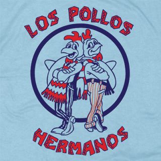 LOS POLLOS HERMANOS T SHIRT BAD SHIRT WALTER WHITE HEISENBERG BREAKING 