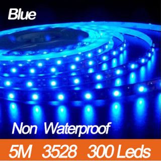 Newly listed New Quality Blue 3528 SMD LED Flexible Strip Tape lights 