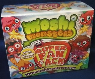 MOSHI MONSTERS   SUPER FAN PACK in Stock ready to ship With 3 MONTH 