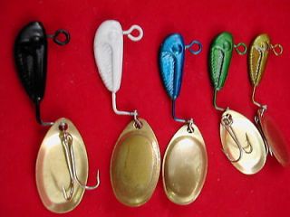 BEST TROUT LURES EVER 1 STYLE 1 SIZE FIVE COLORS APPROX 1/8OZ