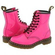 Dr Martens Womens Boots 1460 W Hot Pink Patent Lamper 11821670 Sz 5 M