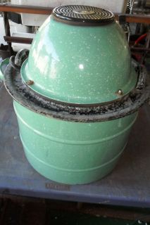 VTG Washing Machine Green Granite Electric Counter Top