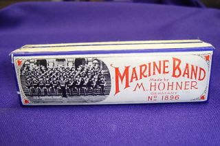 Marine Band Harmonica ByM.Hohner No.1896 KEY E