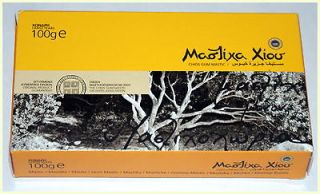 Greek chios mastic gum ( mastiha ) 100 gr box new