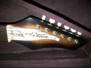 Rare 1965 Alamo Titan Mark II Electric Guitar, San Antonio, Texas