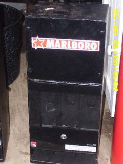 Marlboro Cigarette Vending Machines & Marlboro Ashtray