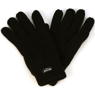 Mens Winter Thinsulate Insulation Lined 40gm 3M Knit Snow Ski Gloves 