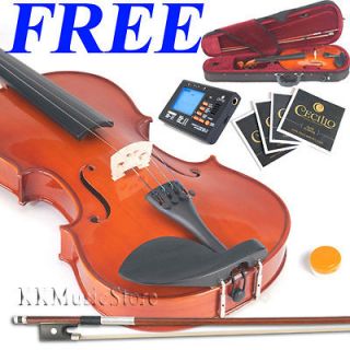 NEW FULL SIZE 4/4 VIOLIN+Everyth​ing You Need & LESSONS