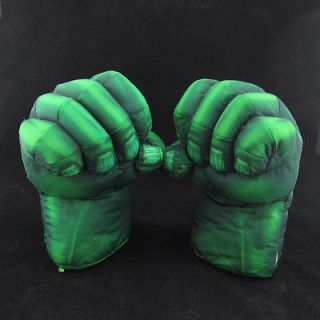 Set of 2 pcs Incredible Hulk Smash Hands Plush punching Boxing Type 
