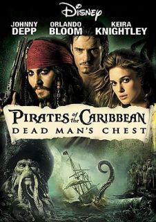 Pirates of the Caribbean Dead Mans Chest (DVD, 2006, Widescreen 