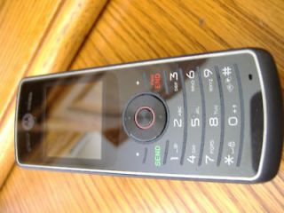 Motorola W175g Cell Phone TracFone Black Good Condition