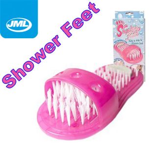 JML Shower Feet Foot Washer Clean Scrubs Cleaner As Seen On TV Easy 
