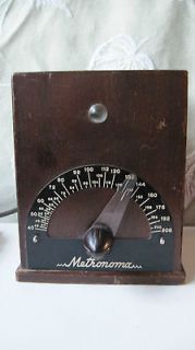 vintage metronome in Metronomes