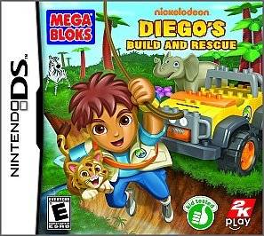 Diegos Build And Rescue Mega Bloks DS/Lite/DSi/XL/3DS NEW