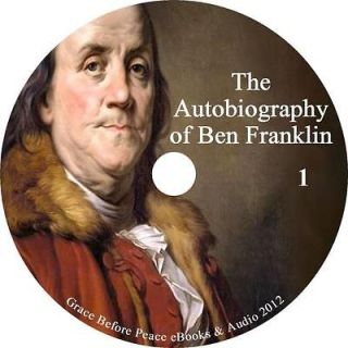   Autobiography of Benjamin Franklin, Historical Audiobook on 1  CD