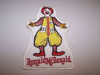 Vintage 1970s /80s McDonalds RONALD MCDONALD Sewn Hat / Jacket 