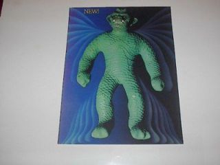 KENNER STRETCH ARMSTRONG VILLAIN STRETCH MONSTER POSTER