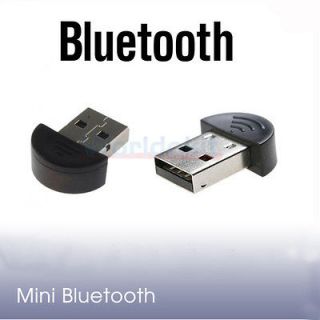 New Mini USB 2.0 Nano Bluetooth V2.0 EDR Dongle Adapter Black