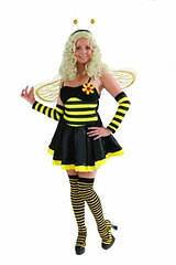 Adult Yellow Honey Bumble Bee Fancy Dress Party Costume Size 10 12 NEW