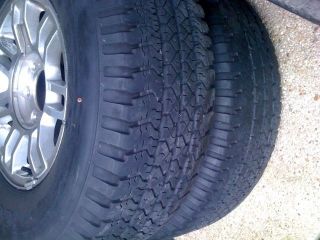 Goodyear Wrangler RTS tires and rims, 265, 75, 16 (4 tires)