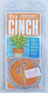 Cinch Adjustable Plant Hanger 1/16 Stainless Steel Cable Fits 4 to 