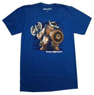   Dragons Dwarf Fighter Gary Gygax Mighty Fine Game Adult T Shirt Tee