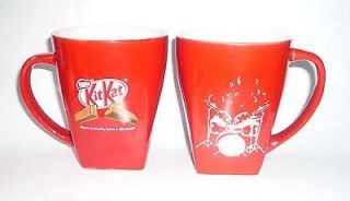 KIT KAT Limited Edition RED CUP MUG Music Series DRUMS Nestle MALAYSIA 