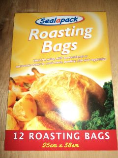   BAGS   25CM X 38CM for Conventional or microwave cooking FREEPOST