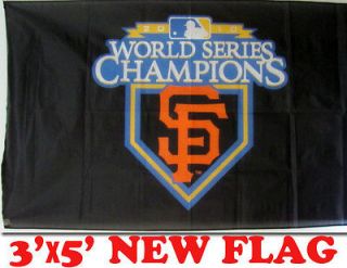 NEW SAN FRANCISCO GIANTS MLB WORLD SERIES CHAMPIONS 2010 FLAG BANNER