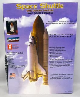   with Booster Rockets by Lindberg 1/200 Scale Model Kit 91002 NEW