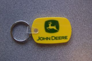 New John Deere Logo Yellow & Green Key Chain