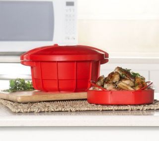 NEW Prepology 4 qt. Microwave Pressure Cooker MULTIPLE COLORS