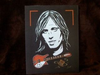 TOM PETTY is a 10 X 13 Limited Edition Print by Artist Charles 