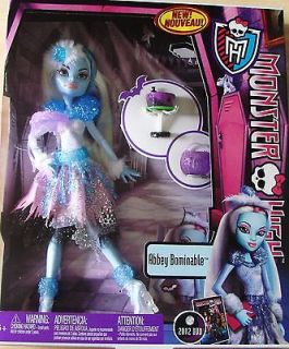   Monster High Doll Ghouls Rule DVD Costume Version ABBEY BOMINABLE VHTF
