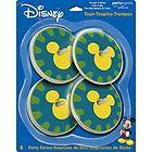 Mickey Mouse or Minnie Mouse party favor spinning tops 