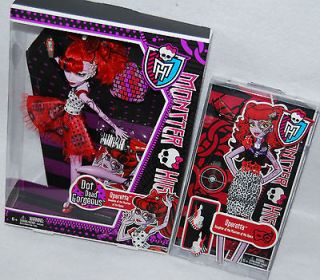 Monster High Doll Operetta  Dot Dead Gorgeous series  with extra 