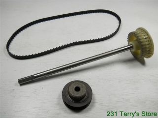 SINGER SEWING MACHINE MODEL 413 TIMING BELT AND GEARS