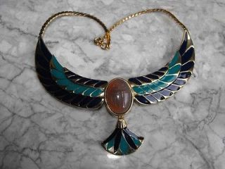 Franklin Mint Jewel of the Nile Egyptian Revival Necklace
