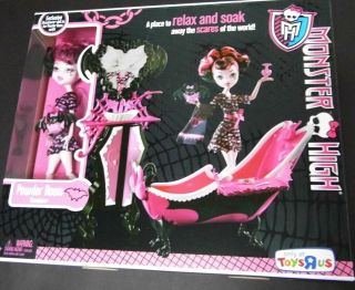 Monster High POWDER ROOM Exclusive DRACULAURA Doll New