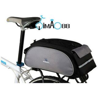 Cycling Bike Bicycle Frame pack multi function Bag pannier with 