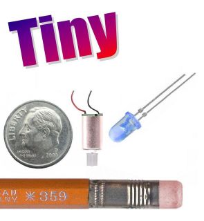   Microscopic Miniature Tiny Mini Electric Motor Solar Toys Efficient